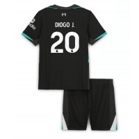 Liverpool Diogo Jota #20 Bortatröja Barn 2024-25 Kortärmad (+ Korta byxor)